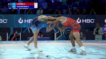 65 kg Round Of 16 - Sebastian Rivera, Puerto Rico vs Amirmohammad Yazdanicherati, Iran