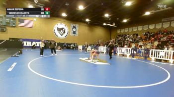 110 lbs Champ. Round 2 - Jenniyah Duarte, Sanger vs Anahi Zepeda, Selma