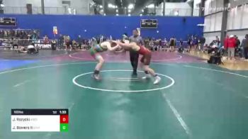 160 lbs Semifinal - James Rozycki, Ares vs Jason Bowers II, Unattached