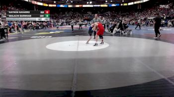 5A 98 lbs Cons. Round 3 - Kaynon Navarro, Nampa vs Malachi Burnham, Century