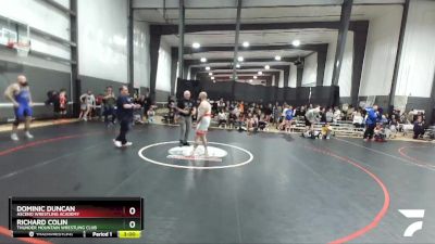 189.6-202 Round 1 - Dominic Duncan, Ascend Wrestling Academy vs Richard Colin, Thunder Mountain Wrestling Club