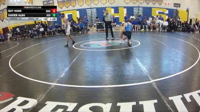 144 lbs Finals (8 Team) - Guy Hoke, Charlotte Hs vs Xavier Albo, Jesuit