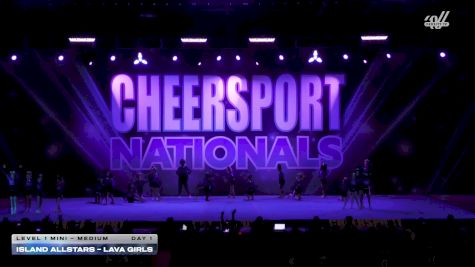 Island Allstars - Lava Girls [2026 L1 Mini - Medium Day 1] 2026 CHEERSPORT National All Star Cheerleading Championship