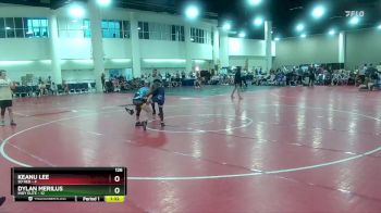 126 lbs Round 3 (6 Team) - Keanu Lee, SD Red vs Dylan Merilus, Indy Elite