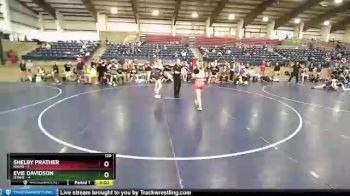 120 lbs Round 3 (10 Team) - Shelby Prather, IDAHO vs Evie Davidson, UTAH2