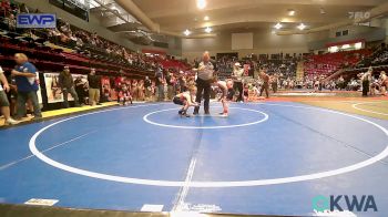 90 lbs Consolation - Jackson Gardner, Barnsdall Youth Wrestling vs Tucker Gay, Barnsdall Youth Wrestling