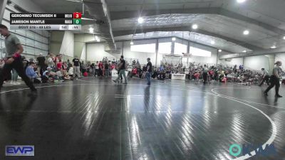 49 lbs Round Of 16 - Geronimo Tecumseh II, Mojo Grappling Academy vs Jameson Mantle, Wagoner Takedown Club
