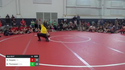 153 lbs Pools - Wyatt Hoppes, The Asylum Black vs Micah Thompson, Ckwa