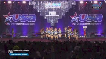 The California All Stars-Livermore - Pink [2025 L3 Senior - Medium Day 1] 2025 USA All Star Cheer Super Nationals