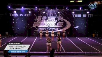 Magic Cheerleading - Lady Legacy [2023 L4.2 Senior - Small 4/22/2023] 2023 The U.S. Finals: New Jersey