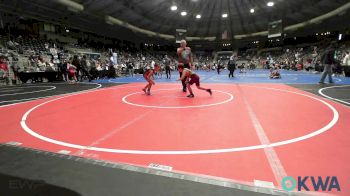 64 lbs Consi Of 8 #2 - Noah Miller, Cleveland Takedown vs Major McIntosh, Tulsa Blue T Panthers