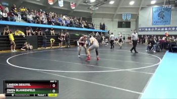 JV-23 lbs Round 1 - Owen Blankenfeld, Grinnell vs Landon DeSotel, Marion