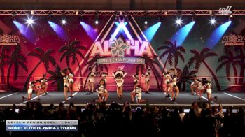 Sonic Elite Olympia - Titans [2026 L4 Senior Coed Day 1] 2026 Aloha Portland Showdown