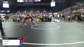 145 lbs Rnd Of 16 - Jayden Haueter, Minnesota vs Ayson Rice, South Dakota