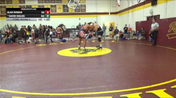 285 lbs Cons. Round 2 - Alan Roman, Fresno City College vs David Ingles, Modesto Junior College