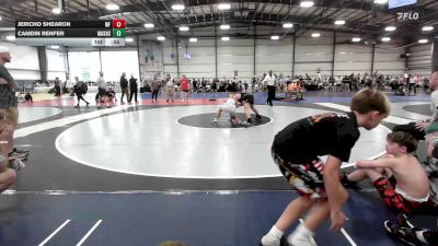 120 lbs Round Of 32 - Jericho Shearon, MF Purge Elite - EL vs Camdin Renfer, Mat Assassins Red - EL