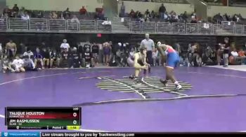 220 lbs Round 1 (8 Team) - Jim Rasmussen, Blair vs Talique Houston, Manhattan