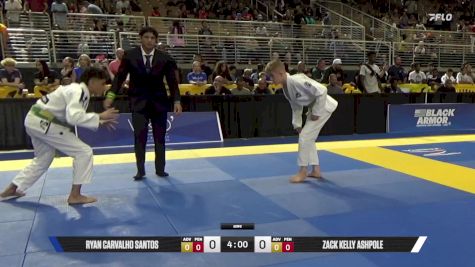 Zack Kelly Ashpole vs Ryan Carvalho Santos 2025 Pan Kids Jiu-Jitsu IBJJF Championship