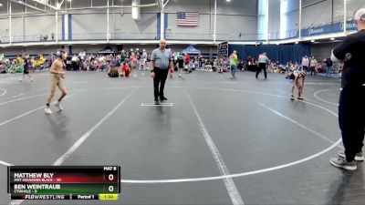 68 lbs Finals (2 Team) - Ben Weintraub, CTWHALE vs Matthew Bly, Mat Assassins Black