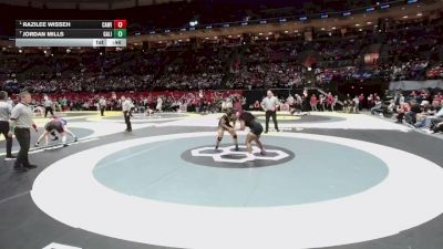 170 lbs Cons. Semis - Razilee Wisseh, Canal Winchester vs Jordan Mills, Gah. Lincoln