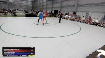 145 lbs Semis & 3rd Wb (16 Team) - Jeffrey Huyvaert, Team Indiana vs Austin West, Minnesota Red