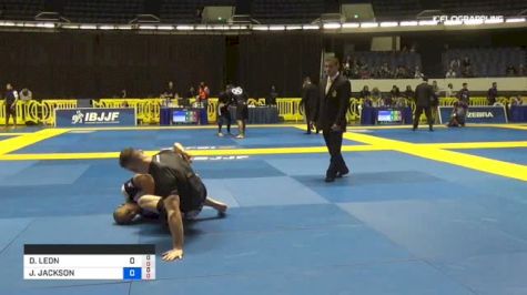DANTE LEON vs JEREMY JACKSON 2018 World IBJJF Jiu-Jitsu No-Gi Championship