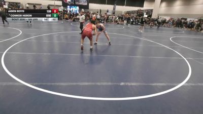 165 lbs Cons. Sub-rd Of 32 - Aiden Boyd, Tennessee vs Connor Heron, Basement Brawlers Wrestling Club