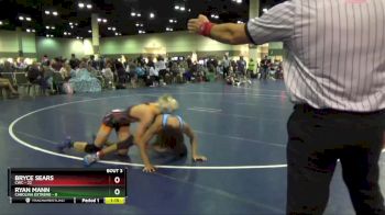 138 lbs Round 1 (6 Team) - Bryce Sears, CWC vs Ryan Mann, Carolina Extreme