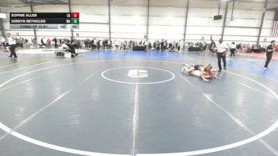 165 lbs Consi Of 16 #1 - Sophie Allen, CA vs Jordyn Reynolds, MA