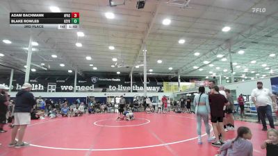 105 lbs 3rd Place - Adam Bachmann, Apache - K6 vs Blake Rowles, Keystone Krush - K6