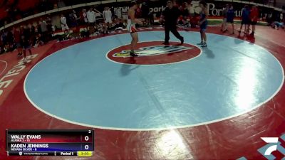 145 lbs Quarters & Wb (16 Team) - Wally Evans, Alaska 2 vs KADEN JENNINGS, Nevada SILVER