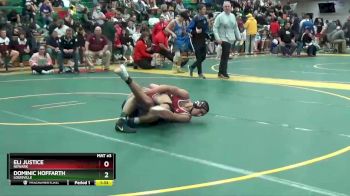 150 lbs Champ. Round 3 - Dominic Hoffarth, LOUISVILLE vs Eli Justice, NEWARK