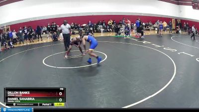 156-157 lbs Semifinal - Dillon Banks, Spring Valley vs Daniel Sanabria, Sierra Vista