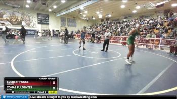 145 lbs Champ. Round 1 - Everett Ponce, Yucaipa vs Tomas Fulgentes, Royal