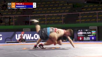 63 kg - Jesse Thielke, USA vs Taleh Mammadov, AZE