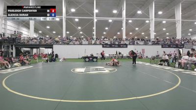 95 lbs Paisleigh Carpenter, Oklahoma vs Alexcia Duran, Kansas