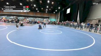 190 lbs Cons. Round 6 - Owen Layfield, Reno vs Jacob Hall, White Pine