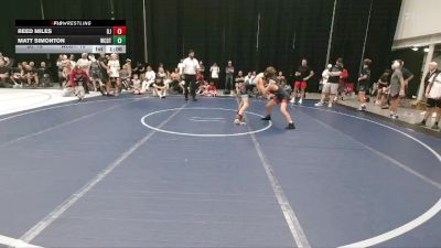 100 lbs Round 2 (6 Team) - Matt Simonton, Wrecking Crew Demolition Team vs Reed Miles, Dirty Jersey