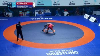 63 kg Finals 1-2 - Nihat Zahid Mammadli, Azerbaijan vs Yerzhet Zharlykassyn, Kazakhstan