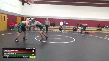 285 lbs Champ. Round 2 - Manamour Ohi, Lakeside vs Jacob Chapman, Palo Verde