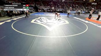 II-116 lbs Cons. Round 2 - Jonathan Suarez, Croton-Harmon vs Jake Burton, Marcellus