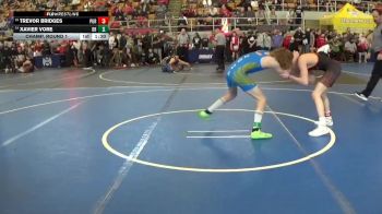 122 lbs Champ. Round 1 - Trevor Bridges, Pursuit vs Xavier Vore, Dig Bick