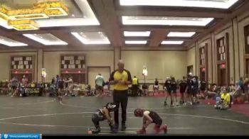 57 lbs Round 3 (8 Team) - Honor Pluchino, Steel Valley Vixens vs Mia Carmela Barro, Misfits JAL