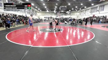 285 lbs Round Of 16 - Peter Brandt, New Canaan vs Brayden Ayles, Newtown
