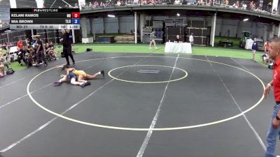 105 lbs Kelani Ramos, Maryland vs Mia Brown, Texas Red
