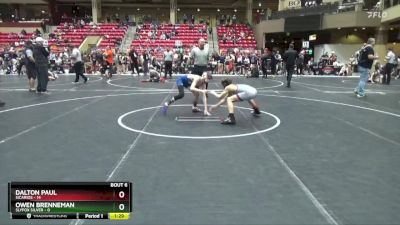 90 lbs Round 2 (6 Team) - Dalton Paul, Sicarios vs Owen Brenneman, SlyFox Silver