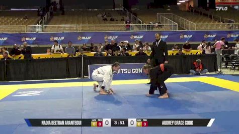 Nadia Beltran Arantegui vs Audrey Grace Cook 2026 Pan Kids Jiu-Jitsu IBJJF Championship