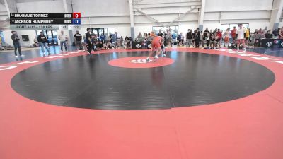 138 lbs Quarters - Maximus Torrez, Daniel Cormier Wrestling Academy vs Jackson Humphrey, High Desert Wrestling Club