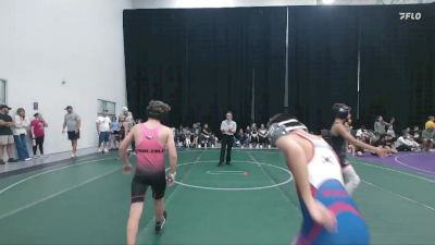76 lbs Round 2 (4 Team) - Ryan Straub, Outlaws K-6 vs Ben Morris, Reaper WC