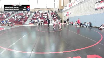 49-56 lbs Round 3 - Kendalynn Baxter, Grizzly Wrestling Club vs Brinnleigh Wright, Mountain Man Wrestling Club
